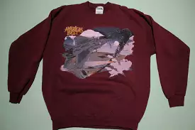 Americas Best F-15 Fighter Jet Vintage 80's 90's Crewneck Sweatshirt