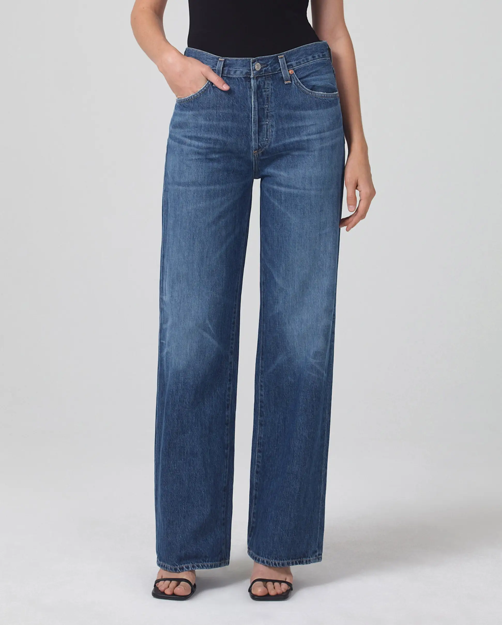 ANNINA TROUSER JEAN / BLUE ROSE