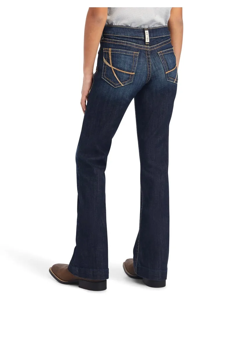 Ariat Girl’s R.E.A.L. Trouser Maggie Wide Leg Jean