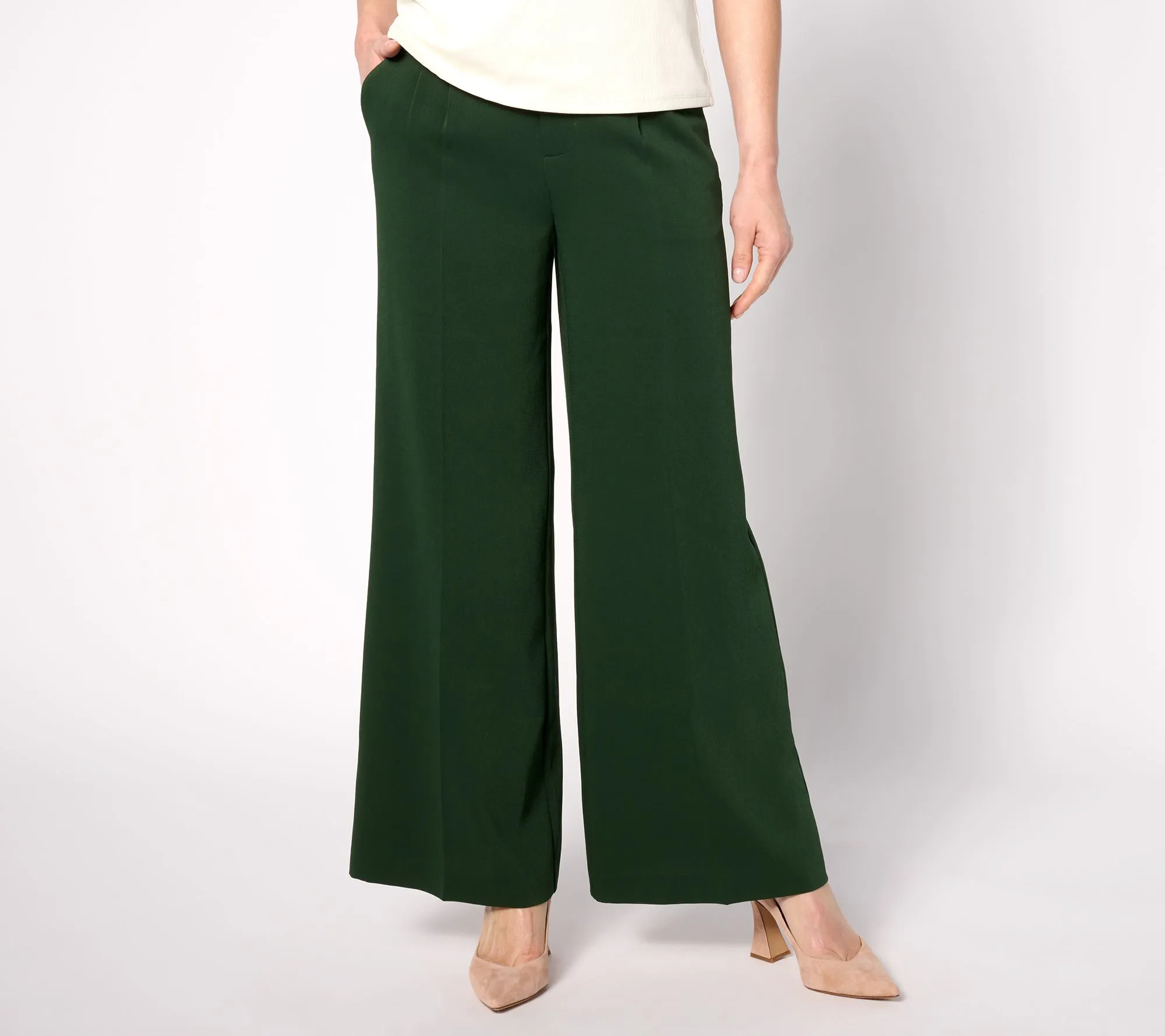 BEAUTIFUL by Lawrence Zarian The Cristina Regular Wide Leg Trouser