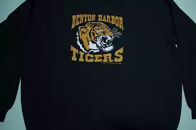 Benton Harbor Tigers Vintage 1992 Deadstock 90's Crewneck Sweatshirt