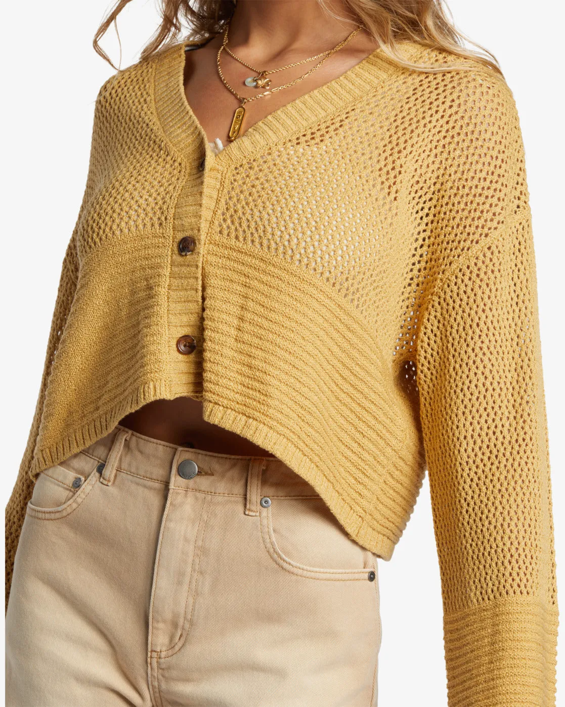 Billabong Tavi Cardigan Sweater-Hemp 2