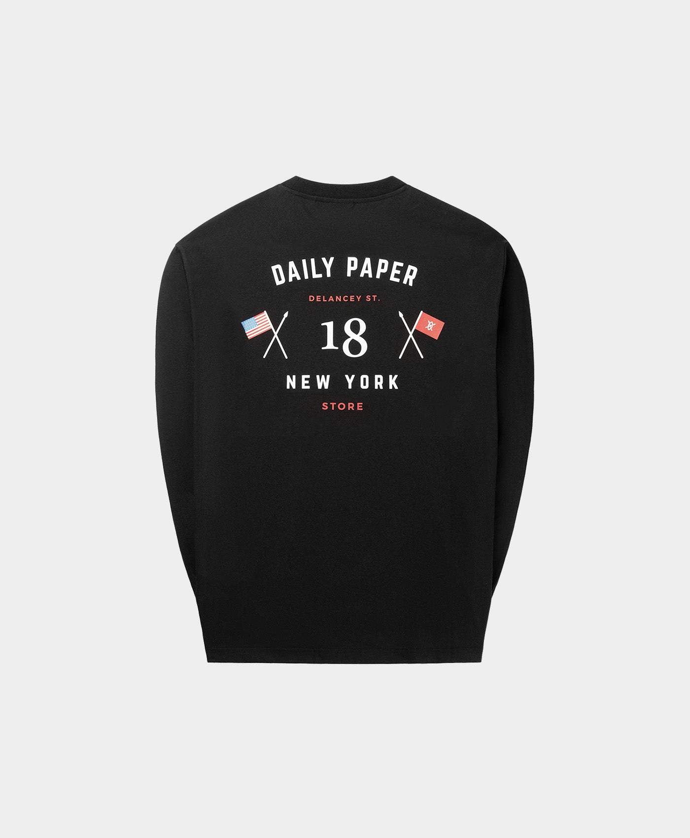 Black New York Flagship Store Longsleeve