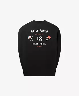 Black New York Flagship Store Longsleeve