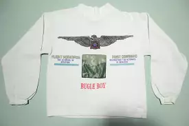 Bugle Boy Flight Squadron First Command Vintage 90's Sweatshirt