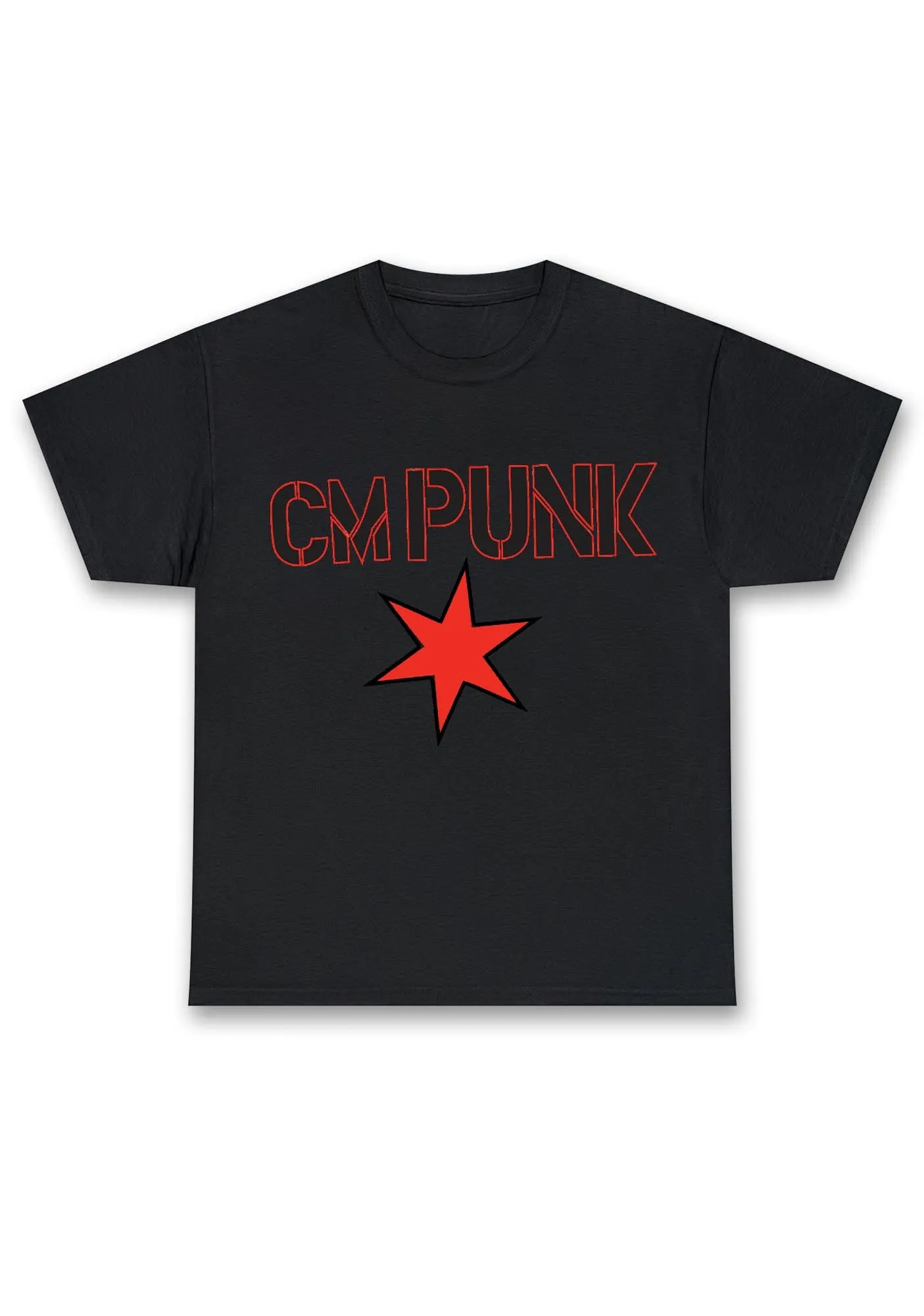 CM Punk Star Chunky Shirt