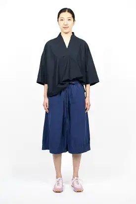 Coulisse Pant Blue Silk