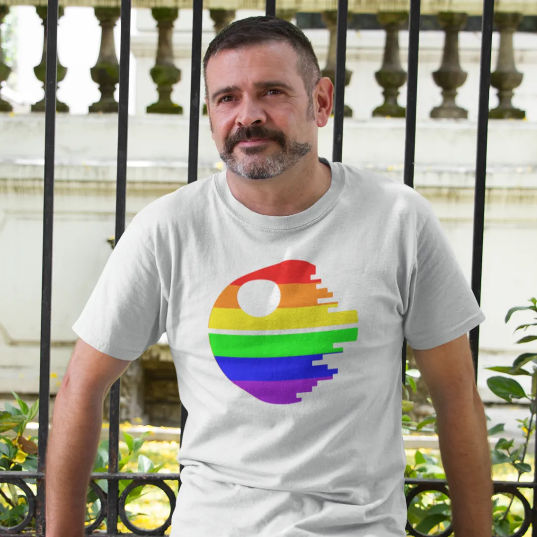 Death Star - Rainbow T-Shirt