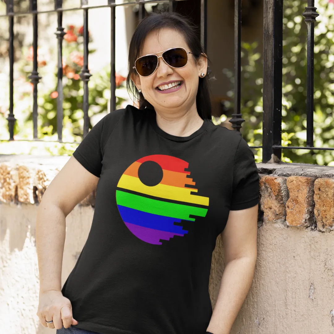 Death Star - Rainbow T-Shirt