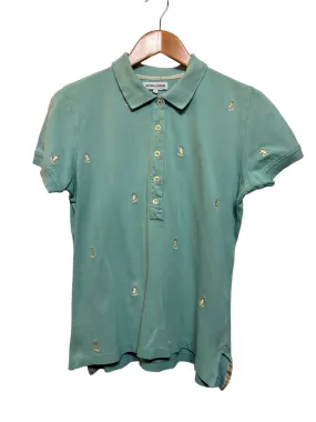 Disney Donaldson Women’s Blue Polo Top (Size L)