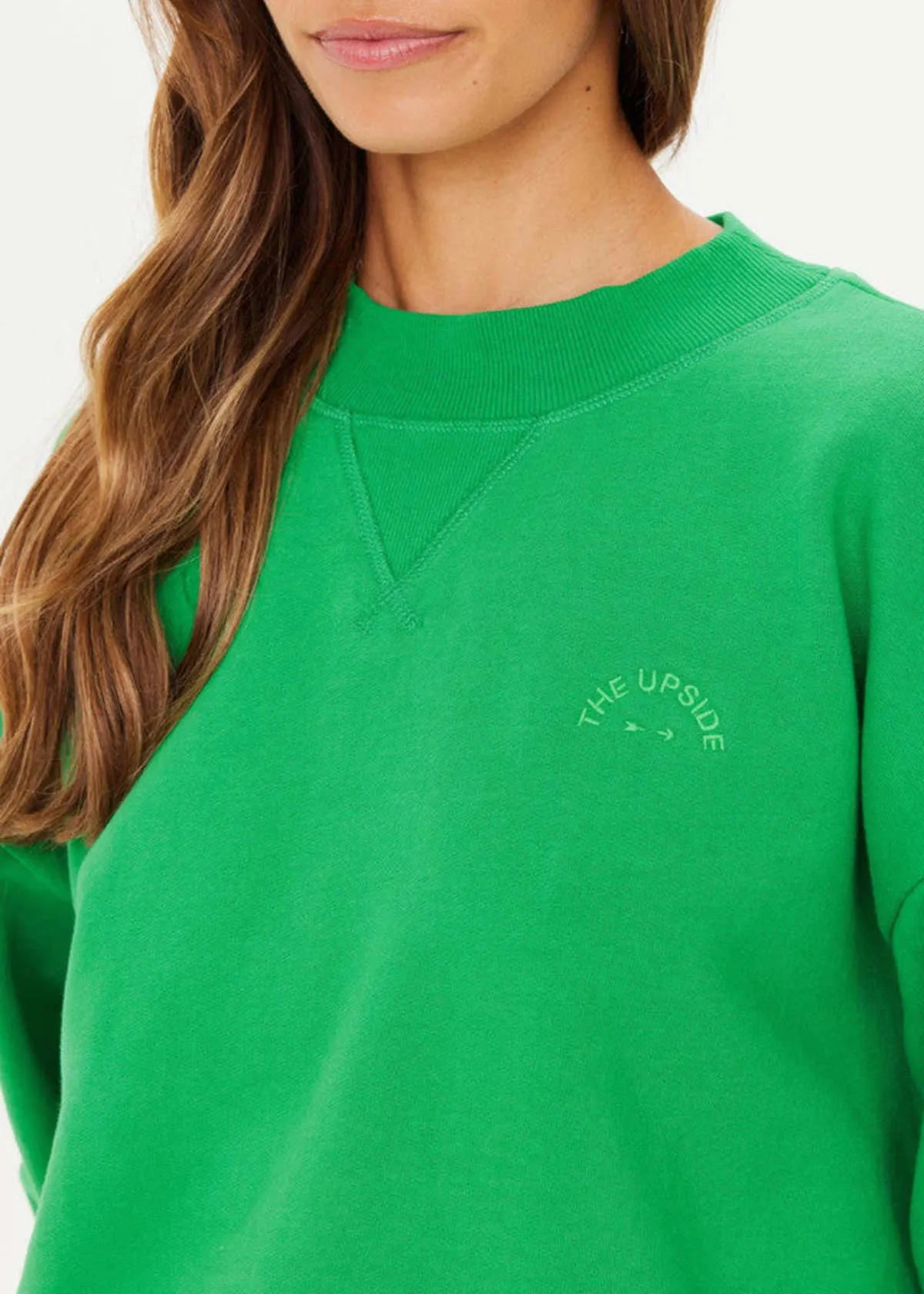 Drifter Dominique Crew sweater - Green