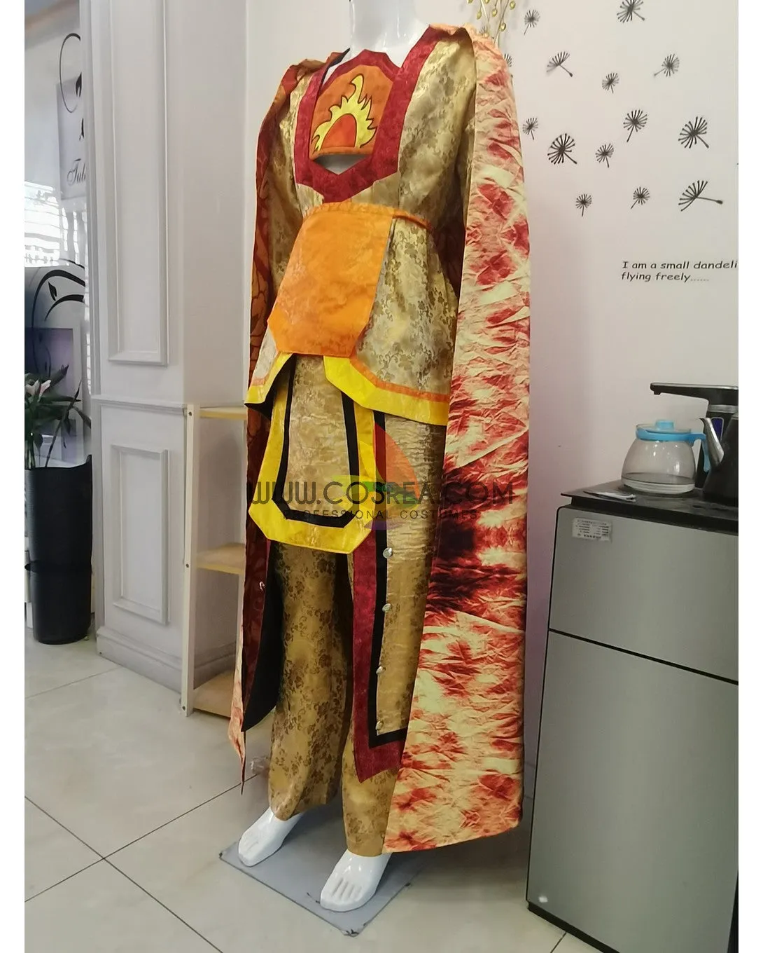 Dynasty Warrior Yuan Shao Custom Printed Cosplay Costume