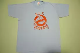 Elf Busters Vintage 80's Jerzees Single Stitch USA Made T-Shirt