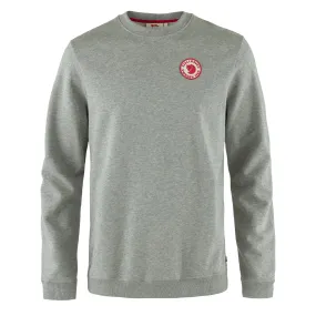 Fjallraven 1960 Logo Badge Sweater Grey Melange