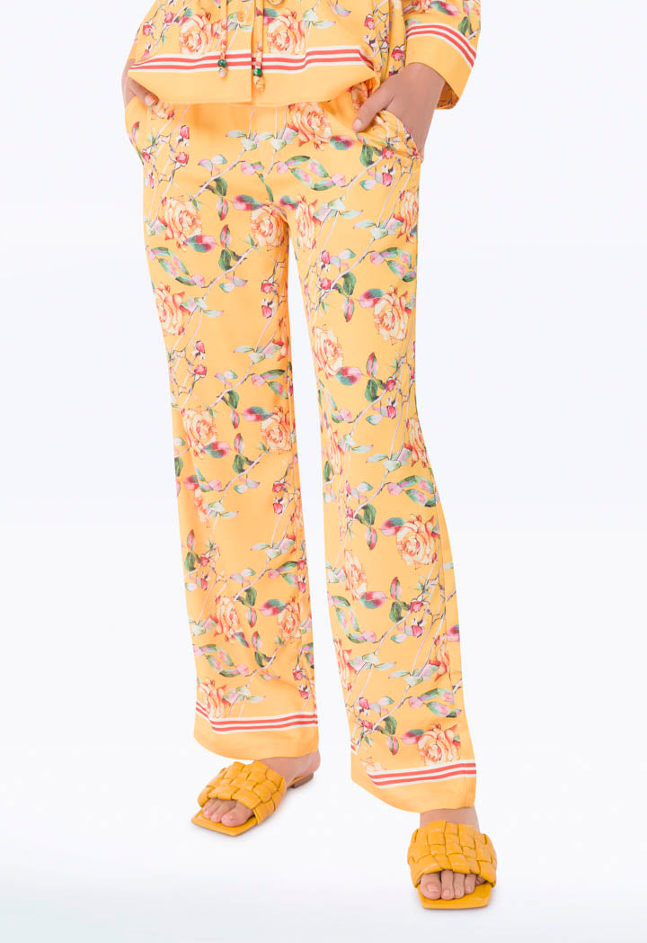 Floral Print Trouser