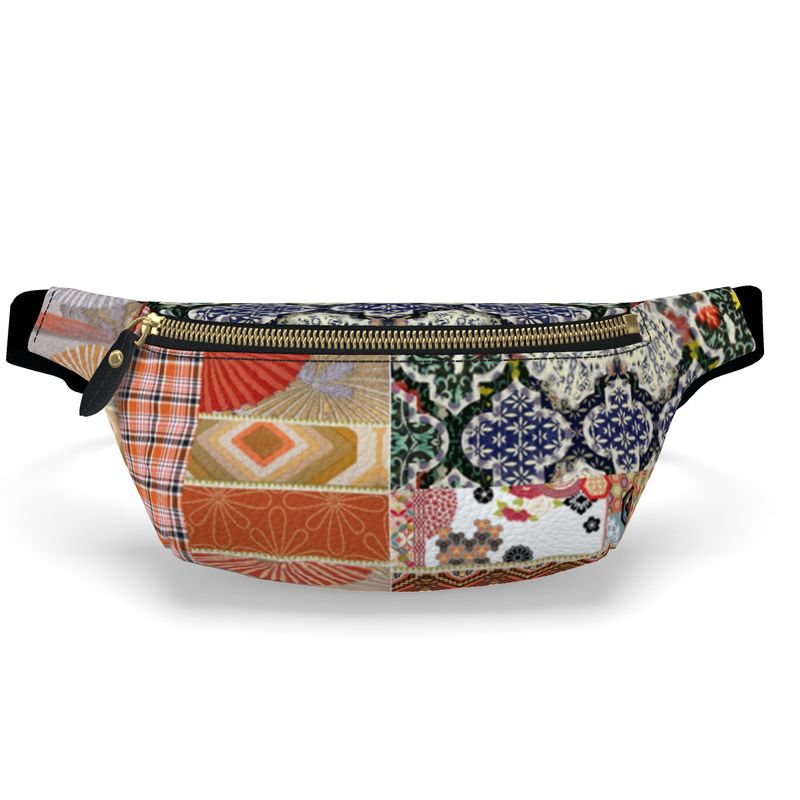 Flowers of Solvang Leather Waist Bag