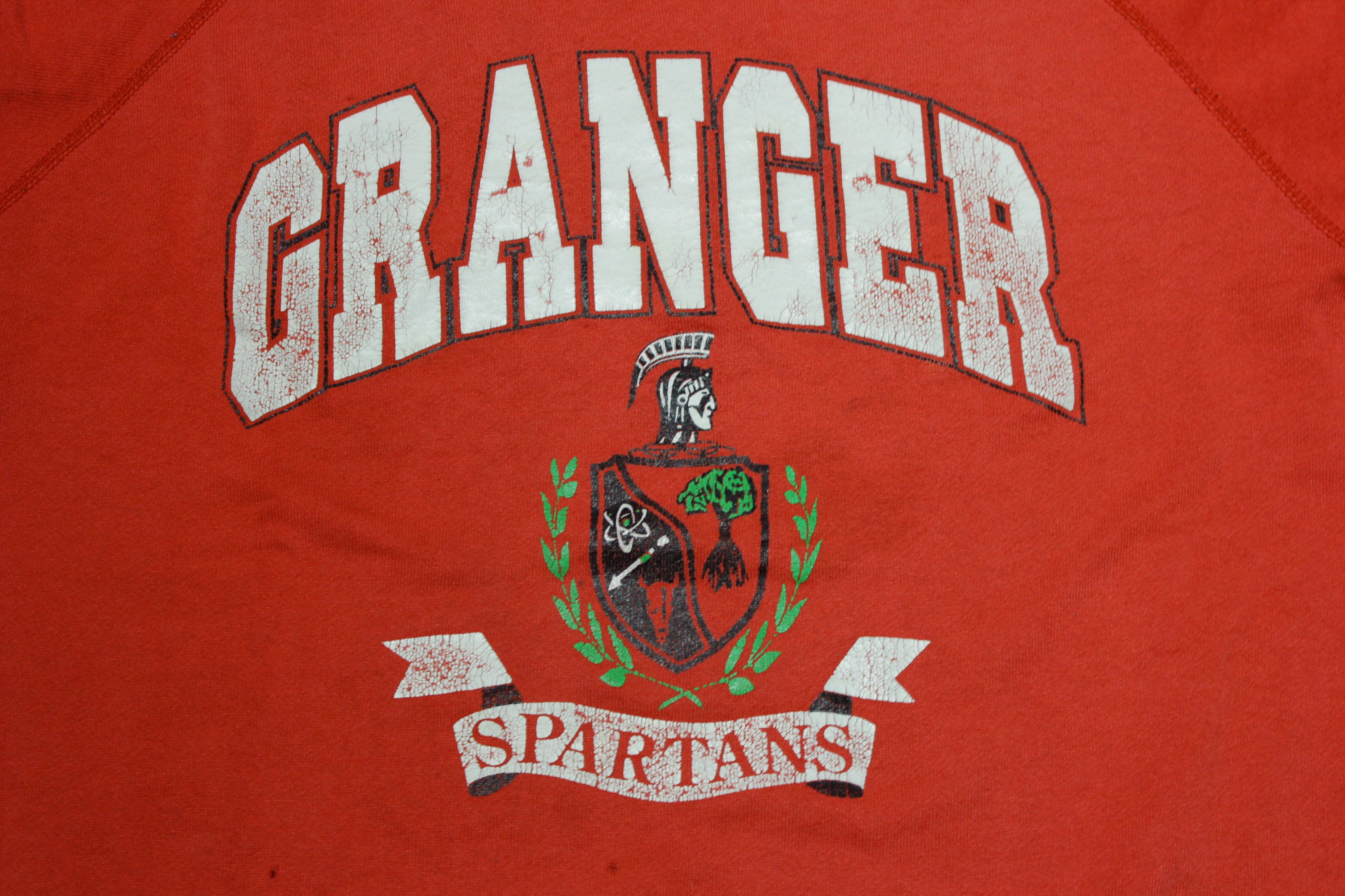 Granger Spartans Vintage 90's Hanes USA Crewneck Sweatshirt