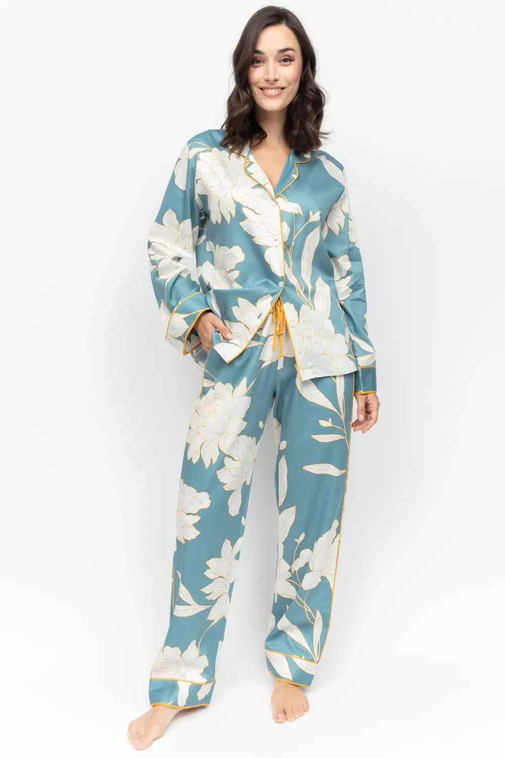 Greenwich Floral Print Pyjama Set