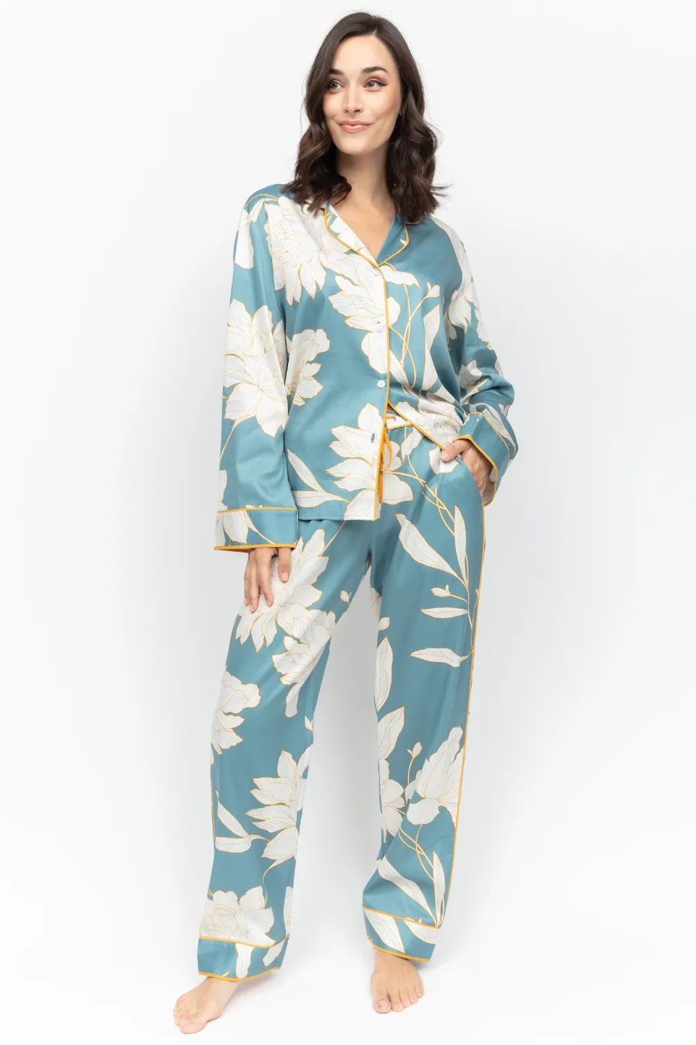 Greenwich Floral Print Pyjama Set