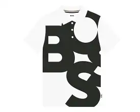 Hugo Boss Junior's J25M36 10B Polo Shirt White