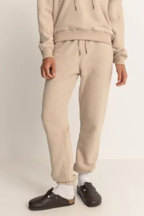 Island Hour Track Pant Ecru