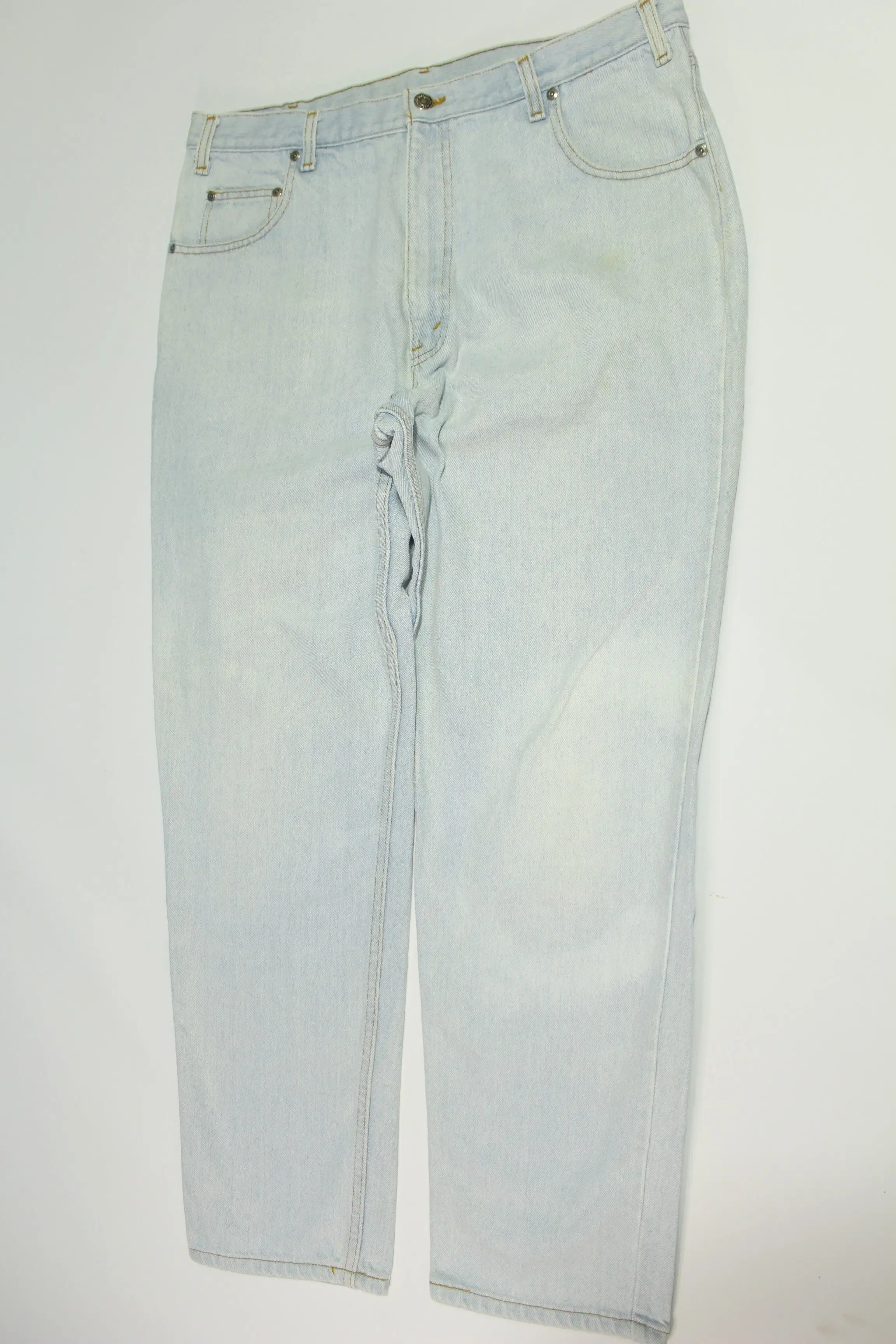 JC Penneys Weekends Vintage 80's Acid Washed Made In USA Jeans