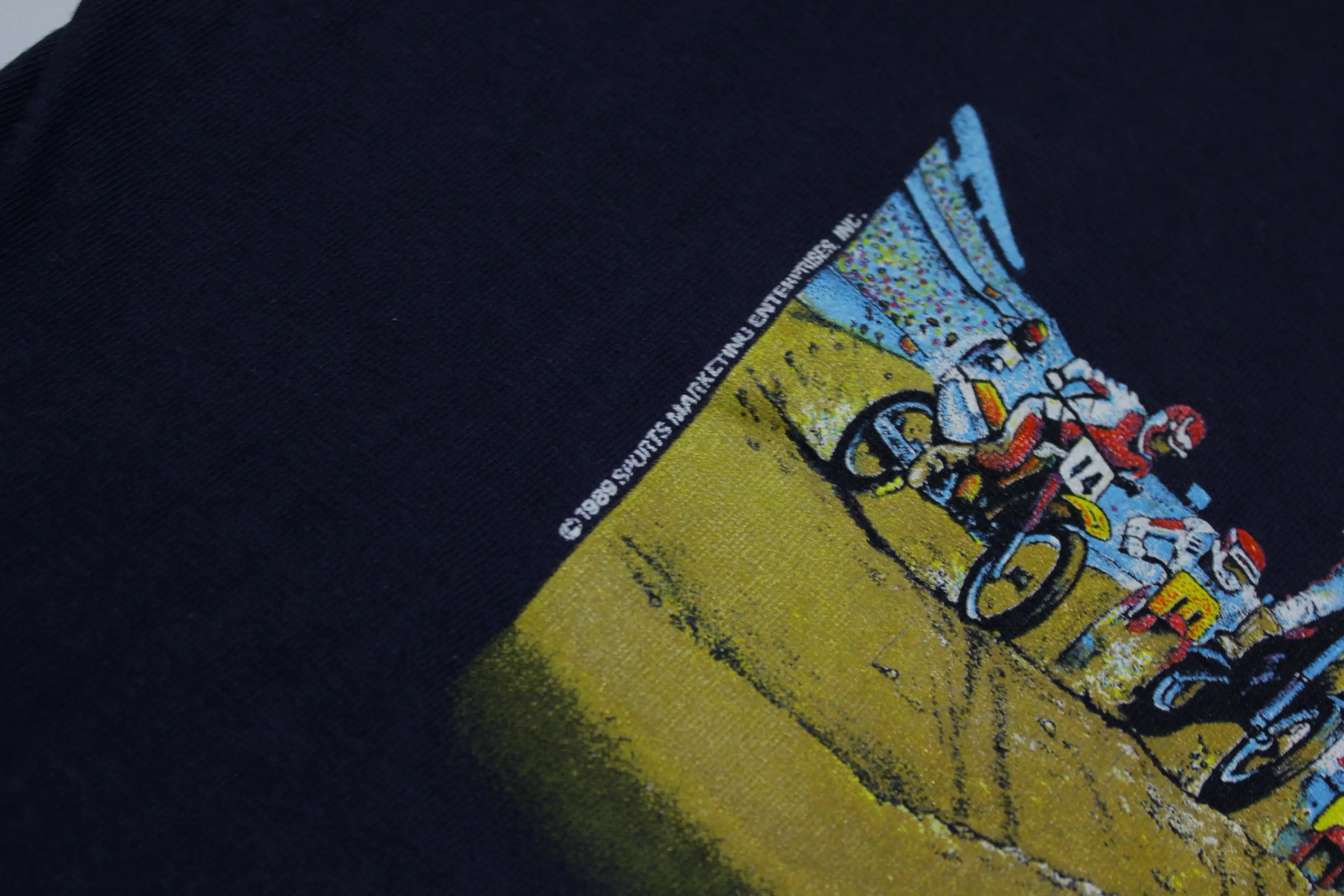 Joe Camel Supercross Vintage 80's RARE Long Sleeve Motocross Motorcycle Racing 1989 T-Shirt