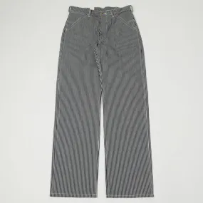 Lee Archives 1949 'Dungaree' 191B Wide Straight Trouser - Hickory Stripe Raw