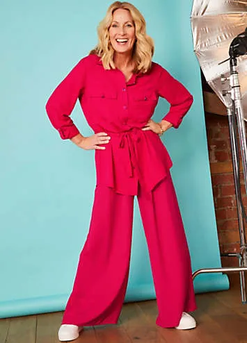 Love Mark Heyes Pull-On Wide Leg Trouser Co-Ord | Grattan