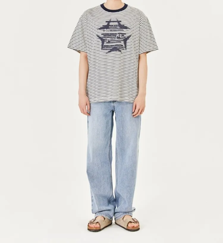 Mark Gonzales  |[MARK GONZALES]★24SS★VINTAGE STAR STRIPE T-SHIRT