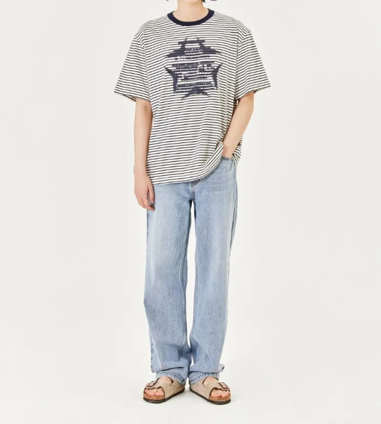 Mark Gonzales  |[MARK GONZALES]★24SS★VINTAGE STAR STRIPE T-SHIRT