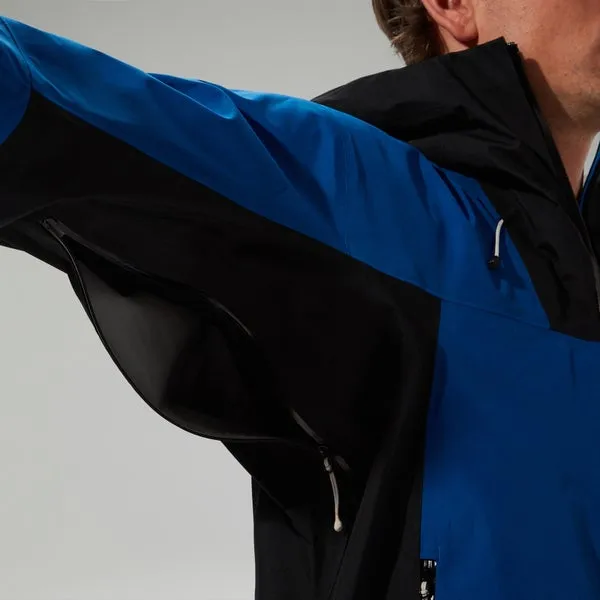 Men's Ridge-Seeker Waterproof Jacket - Blue/Black