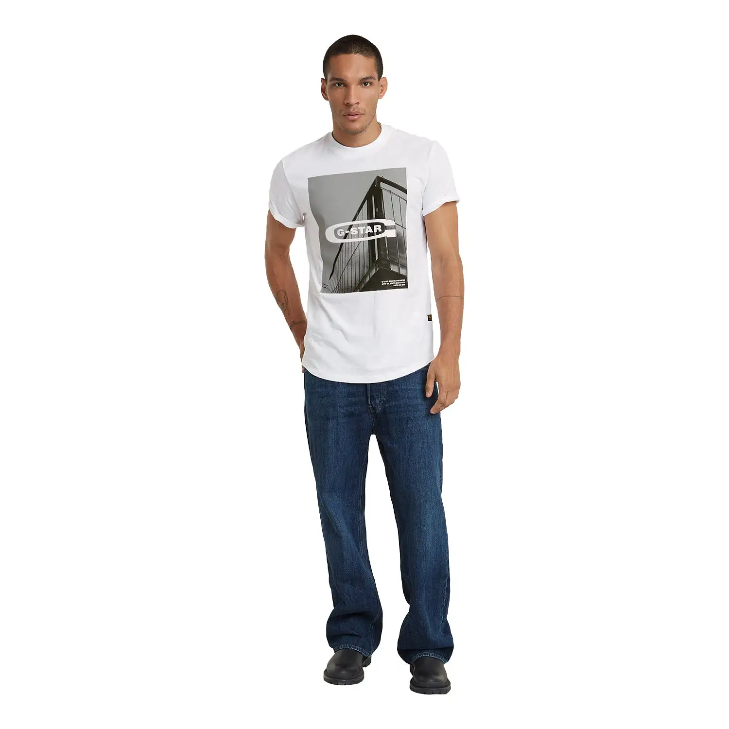 Men's HQ Oldskool Logo Lash T-Shirt