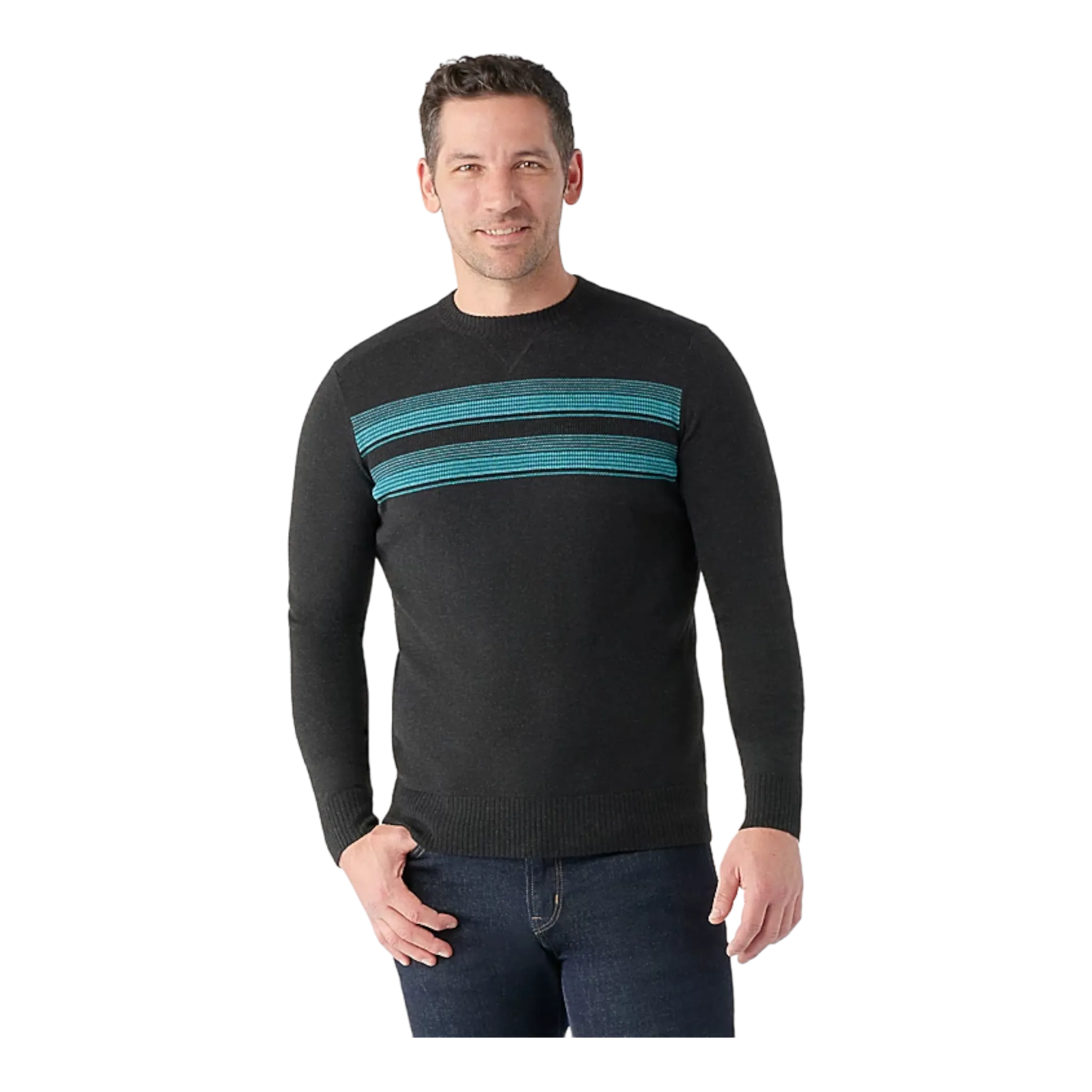 Men's Sparwood Stripe Crew Sweater