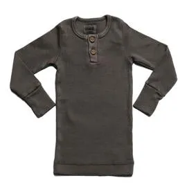 Organic Vintage L/S Top - Slate