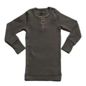 Organic Vintage L/S Top - Slate