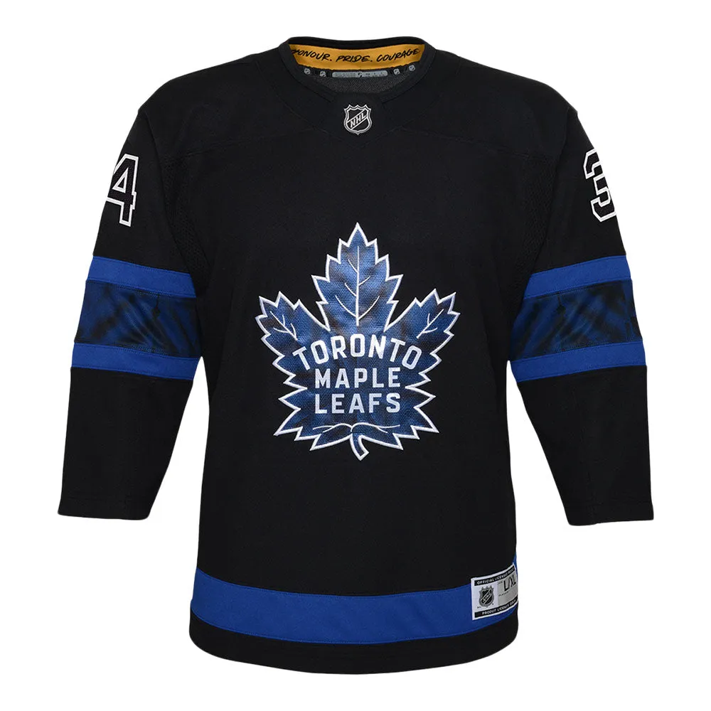 OUTERSTUFF TORONTO MAPLE LEAFS AUSTON MATTHEWS KIDS PREMIER THIRD JERSEY