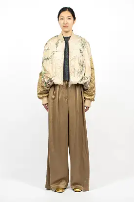 Oversized Suit Trouser Natural