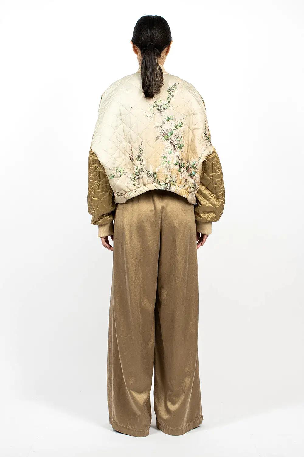 Oversized Suit Trouser Natural