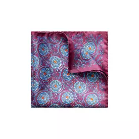 Paisley/Floral Print Pocket Square