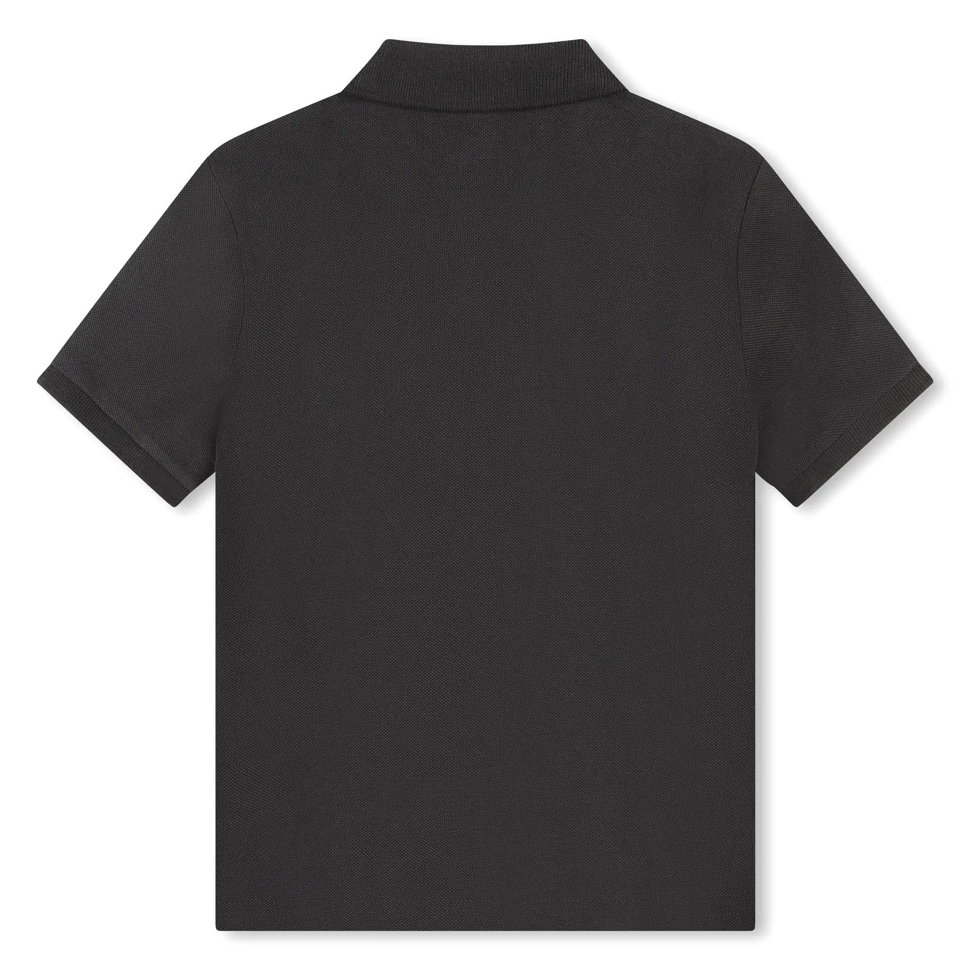 Playera Polo para nio y adolescente Boss negra