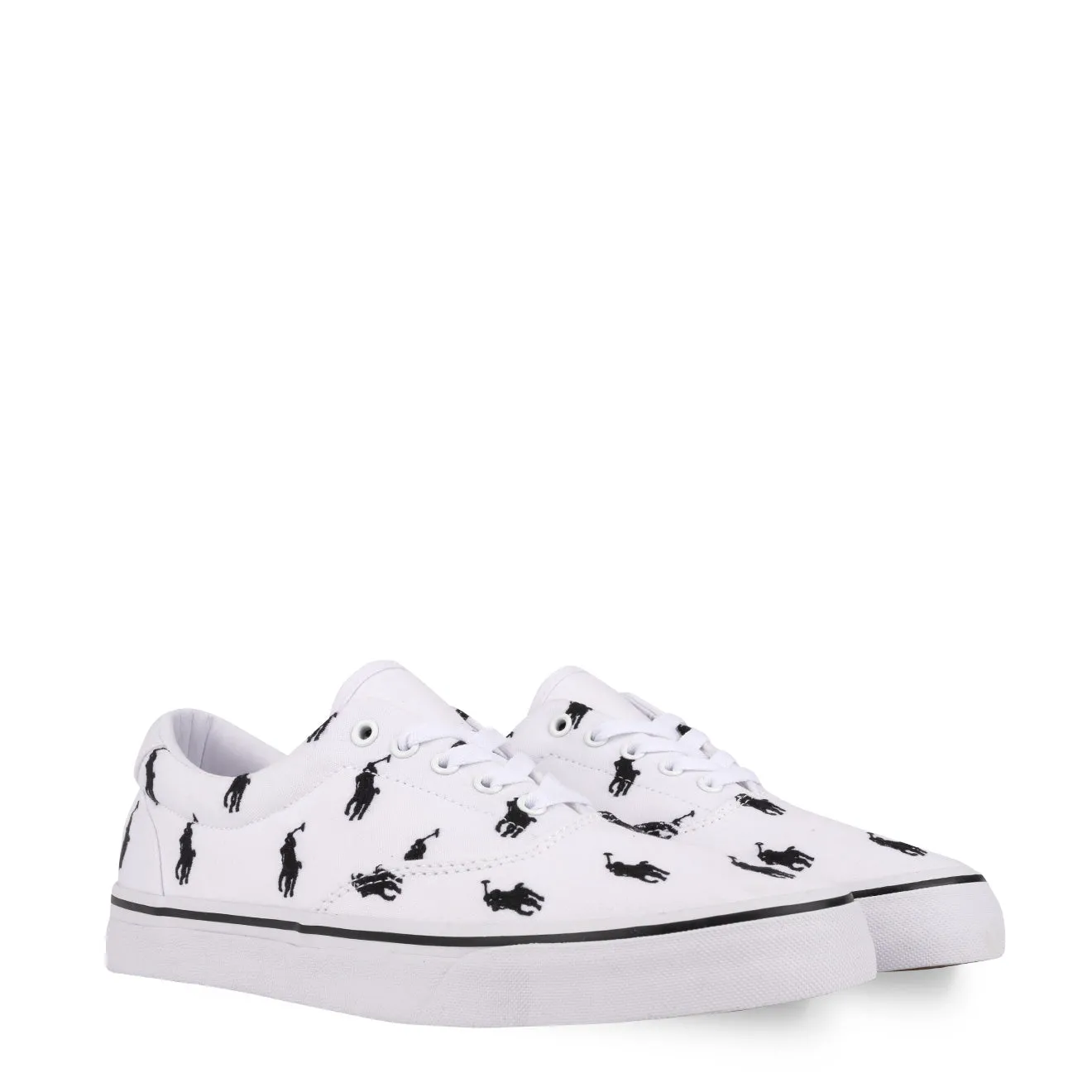 Polo Ralph Lauren Thorton Trainer Low Top White Multi