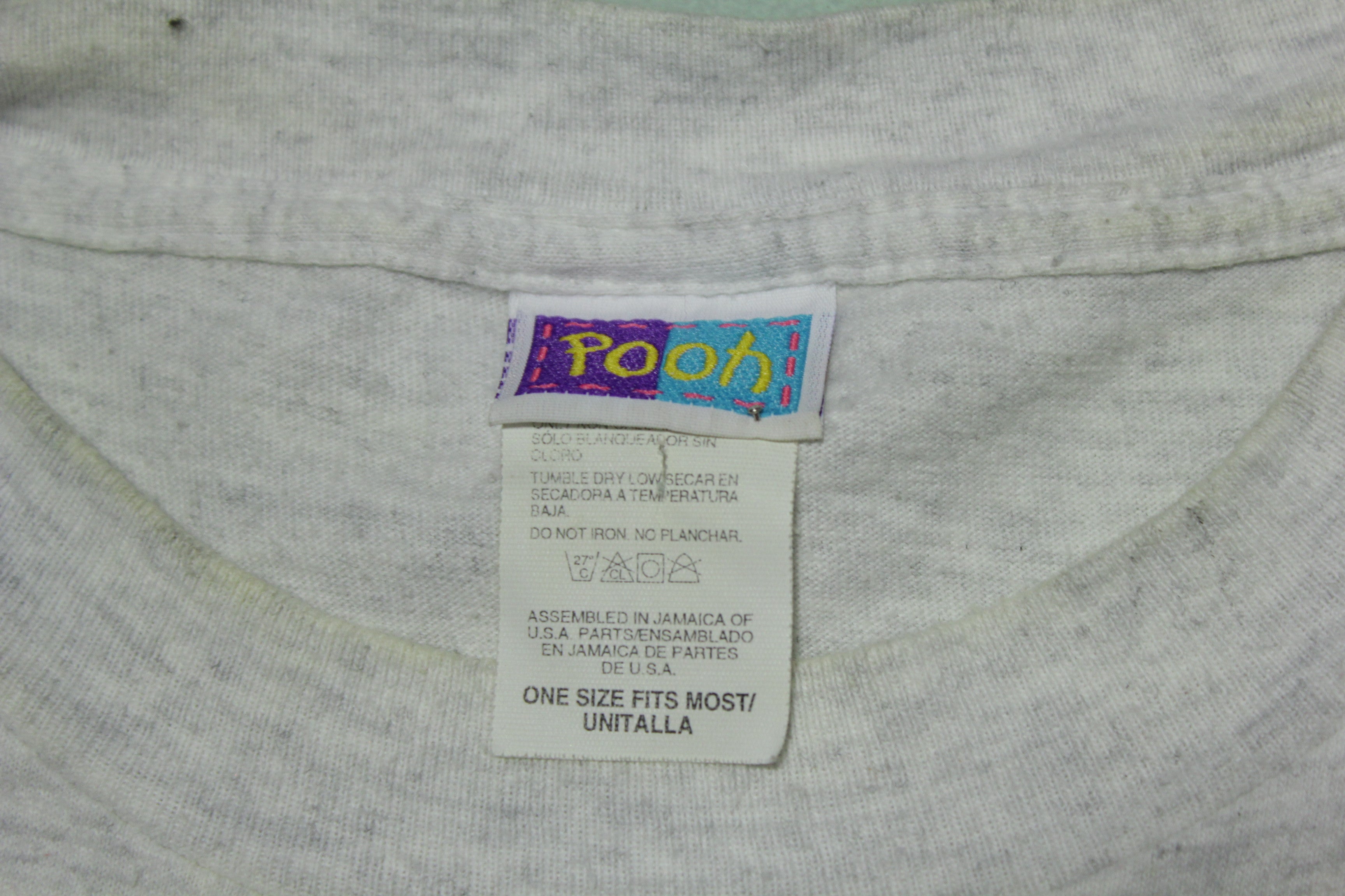 Pooh Piglet Vintage 90's OSFA USA Friends Night T-Shirt