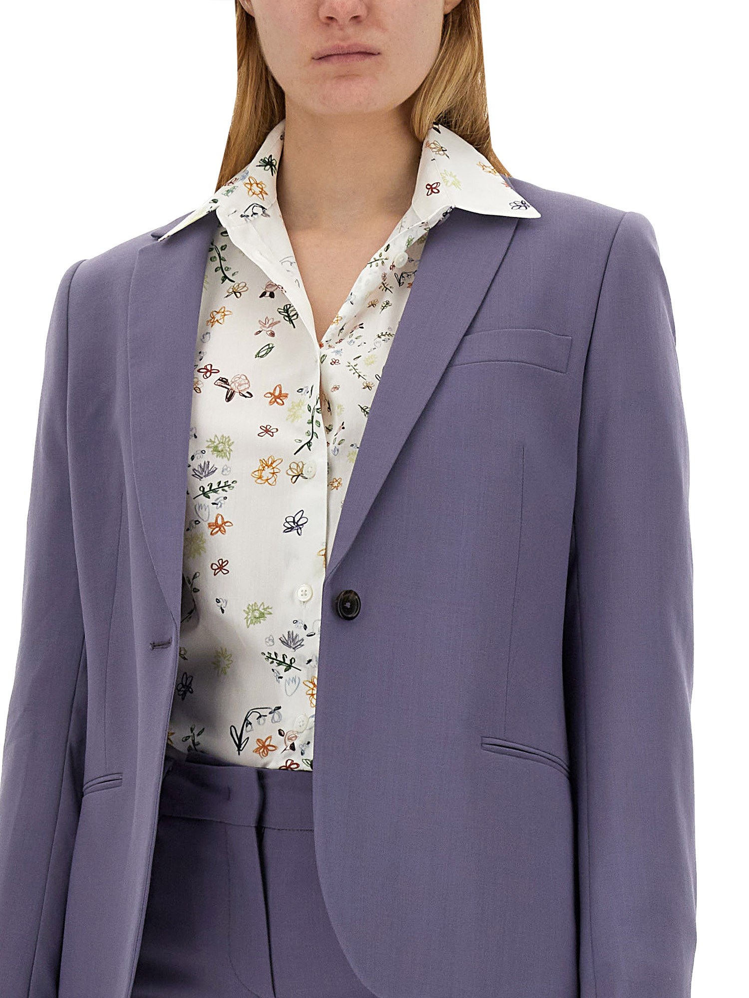 PS BY PAUL SMITH    FLORAL PRINT SHIRT