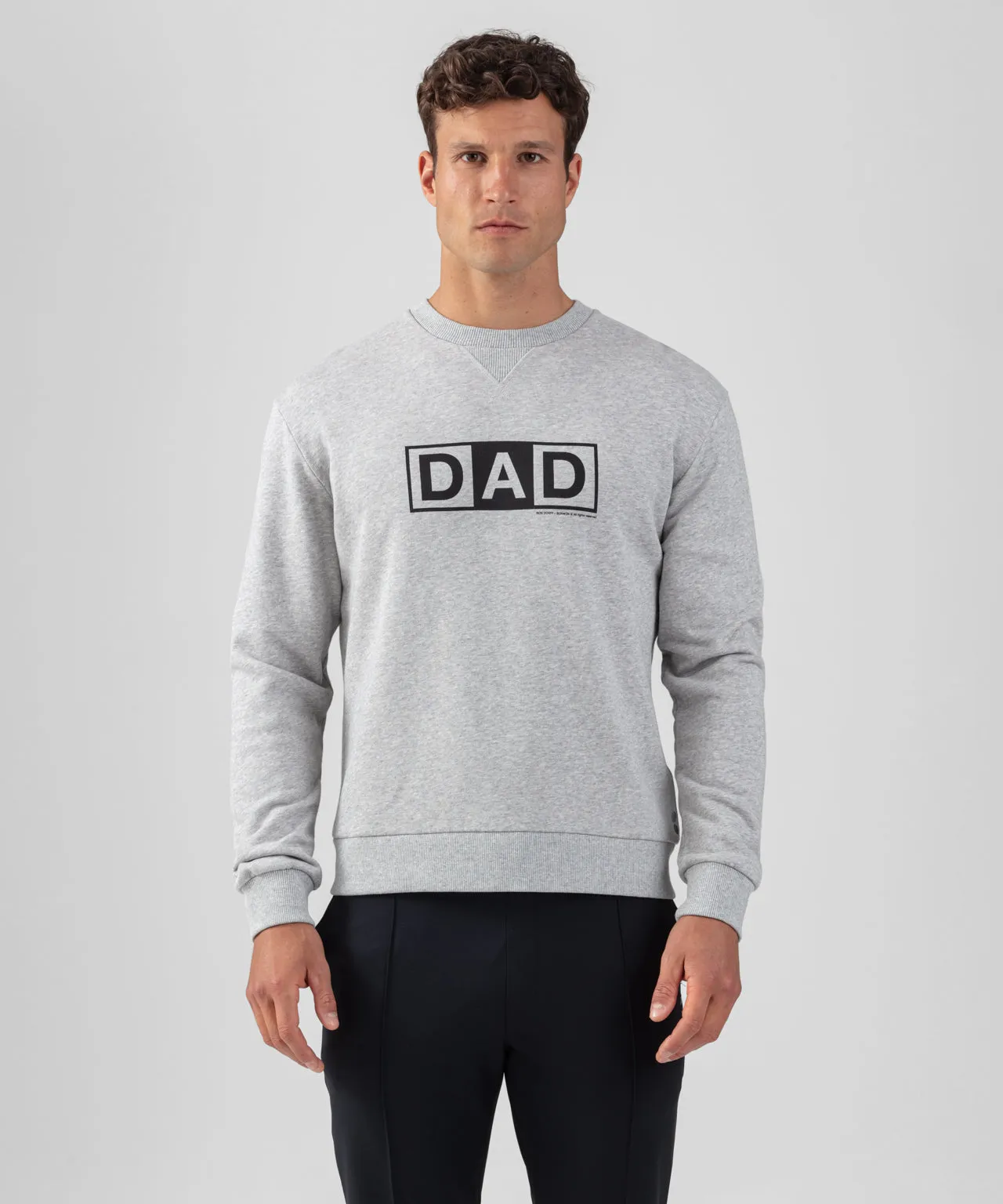 RON DORFF + BON★ON Organic Cotton Sweatshirt DAD: Heather Grey