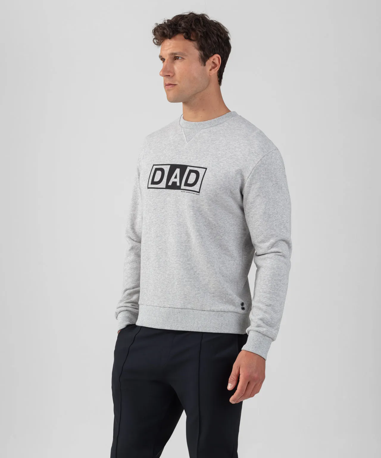 RON DORFF + BON★ON Organic Cotton Sweatshirt DAD: Heather Grey