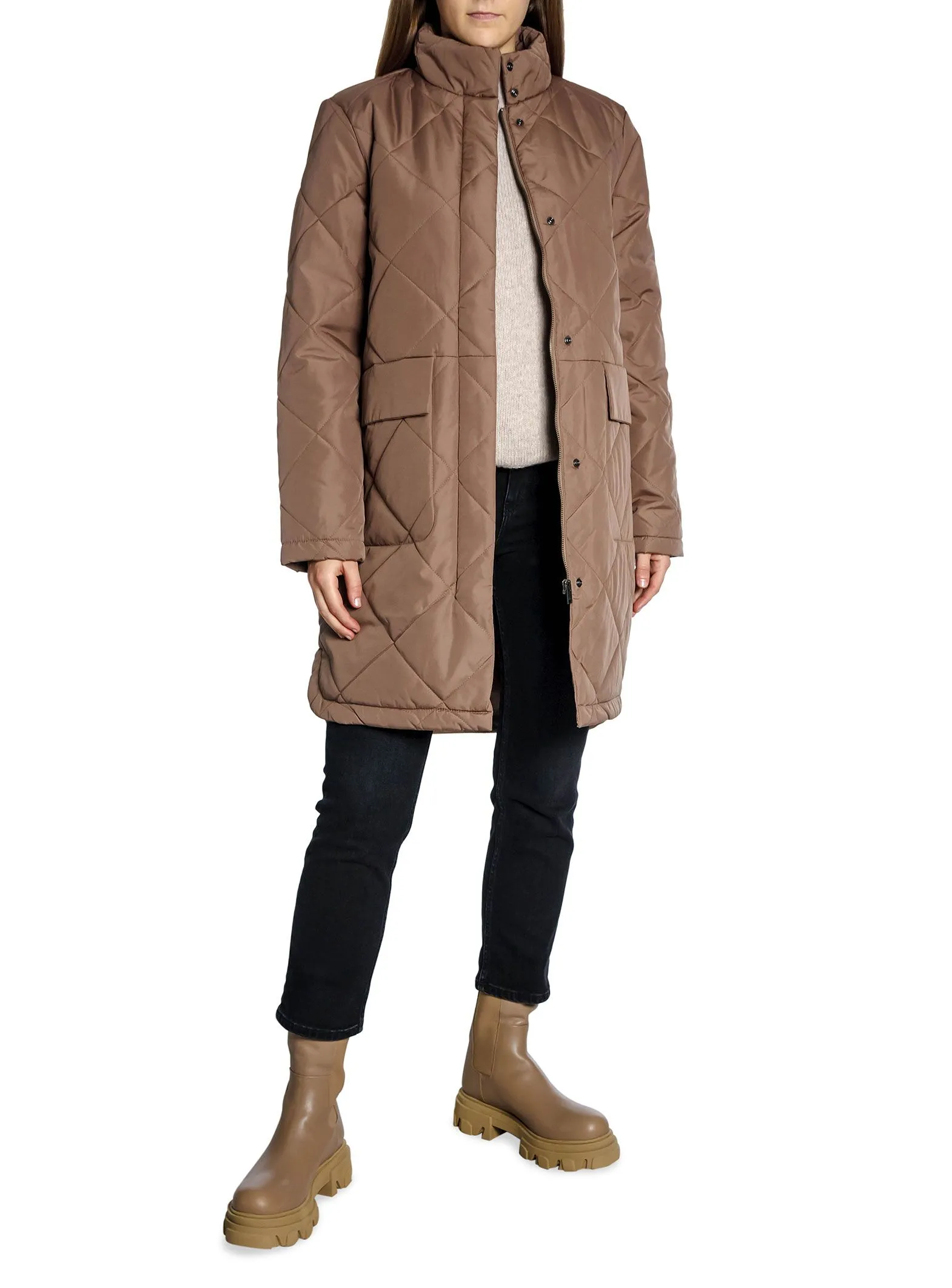 SELECTED FEMME COAT NADDY CARIBOU