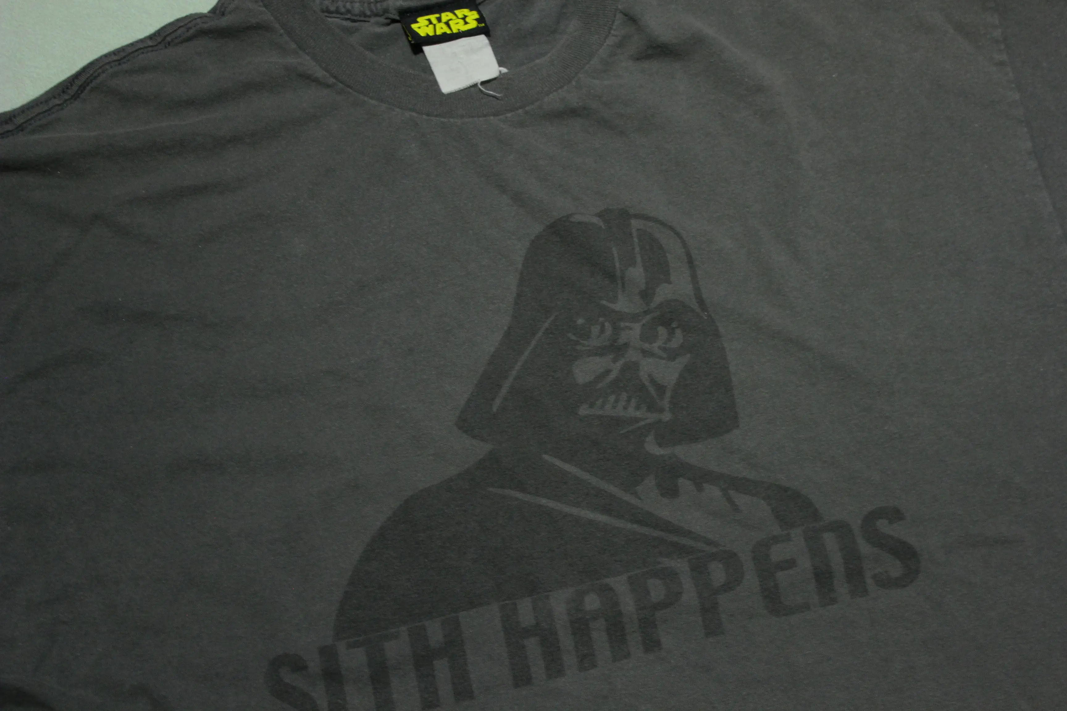 Sith Happens Darth Vadar Lucas Films Star Wars Funny Promotional Movie T-Shirt