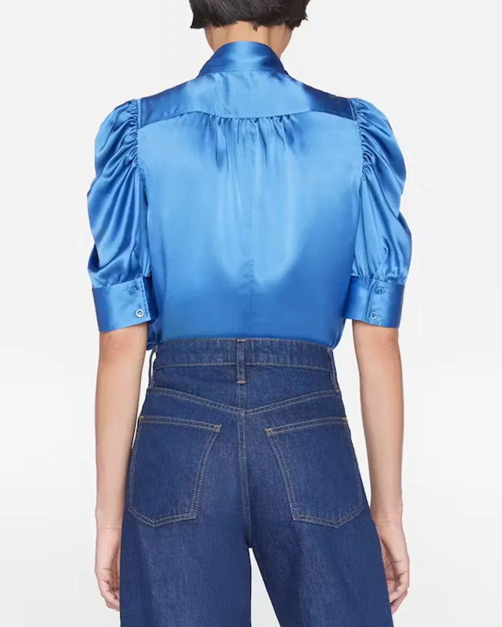 Slate Blue Gillian Blouse