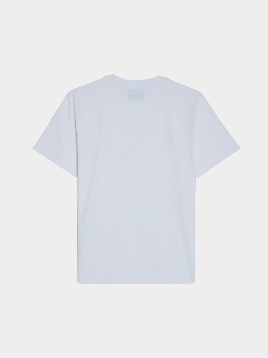 Small Star SS T-Shirt, White / Bluette